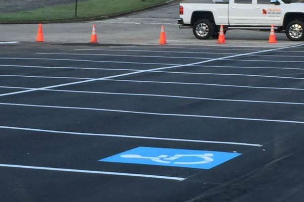 Morris County Parking Lots and seal coating